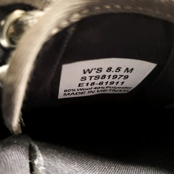 Sperry Wool Blend Sneakers with Chunky Laces RARE - Picture 7 of 12